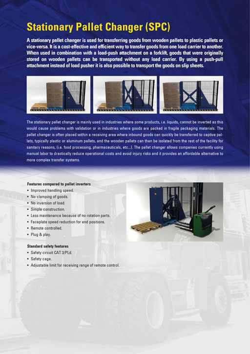 SPC Stationar Pall Skiftare